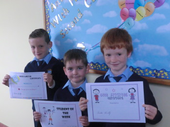 1st & 2nd Class Certificate Winners 12th September 2014