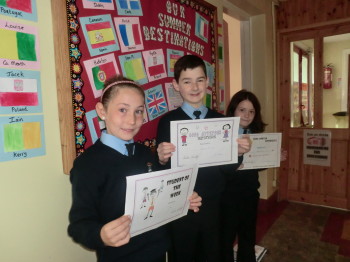 3rd & 4th Class Certificate Winners 12th September 2014